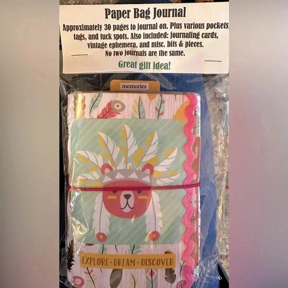 Specialty Paper Bag Journal - Picture 1 of 2